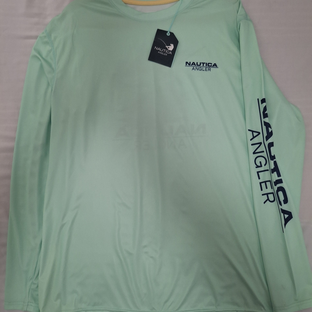 💋Nautica Angler Celestial Blue Long Sleeve Shirt💋